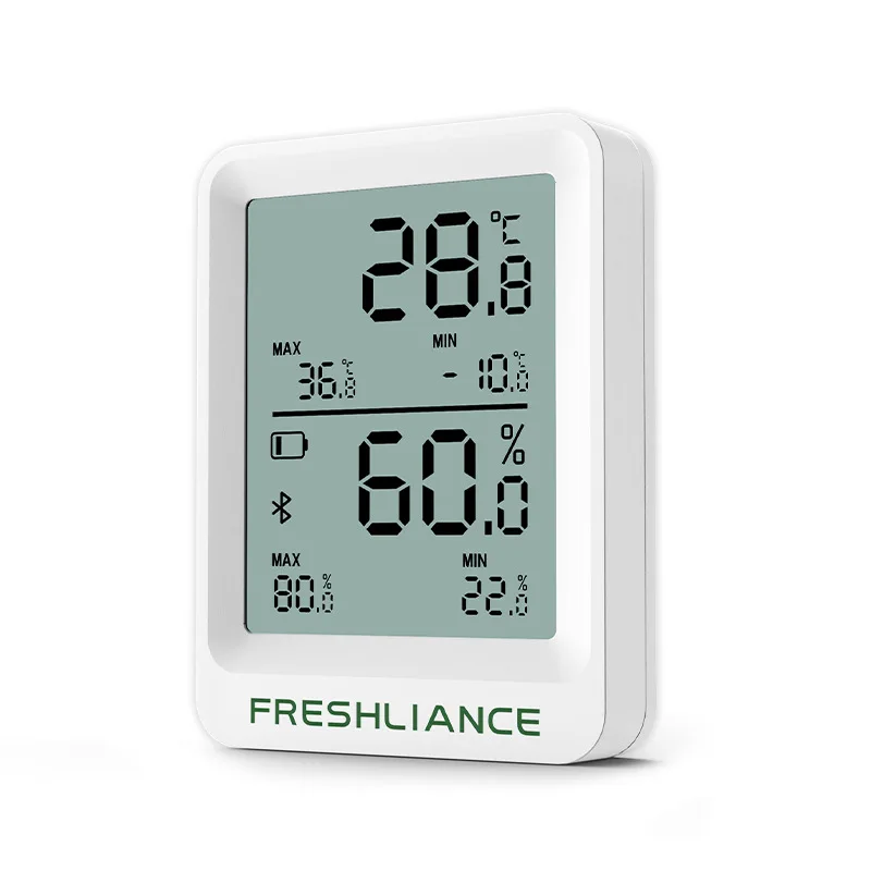 Bluetooth Smart Temperature and Humidity Recorder Warehouse Laboratory High Precision Thermometer Blue Tag TH20