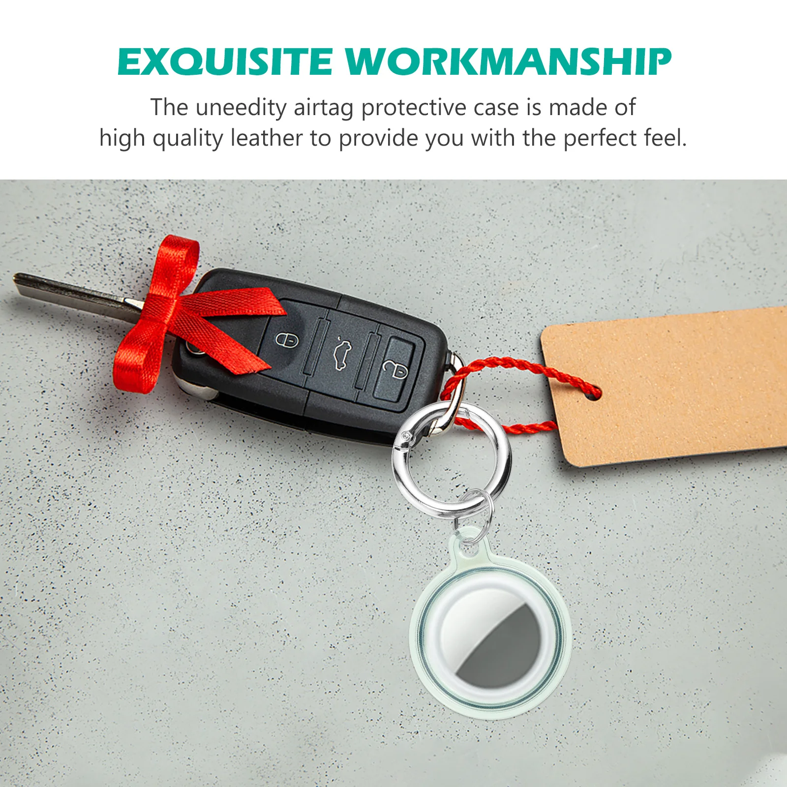 

1Pcs Anti-Loss Tracker Cover Fashionable Tpu Protection Shell Wear-Resistant Reusable Design for Keys Bags Dogs Sturdy