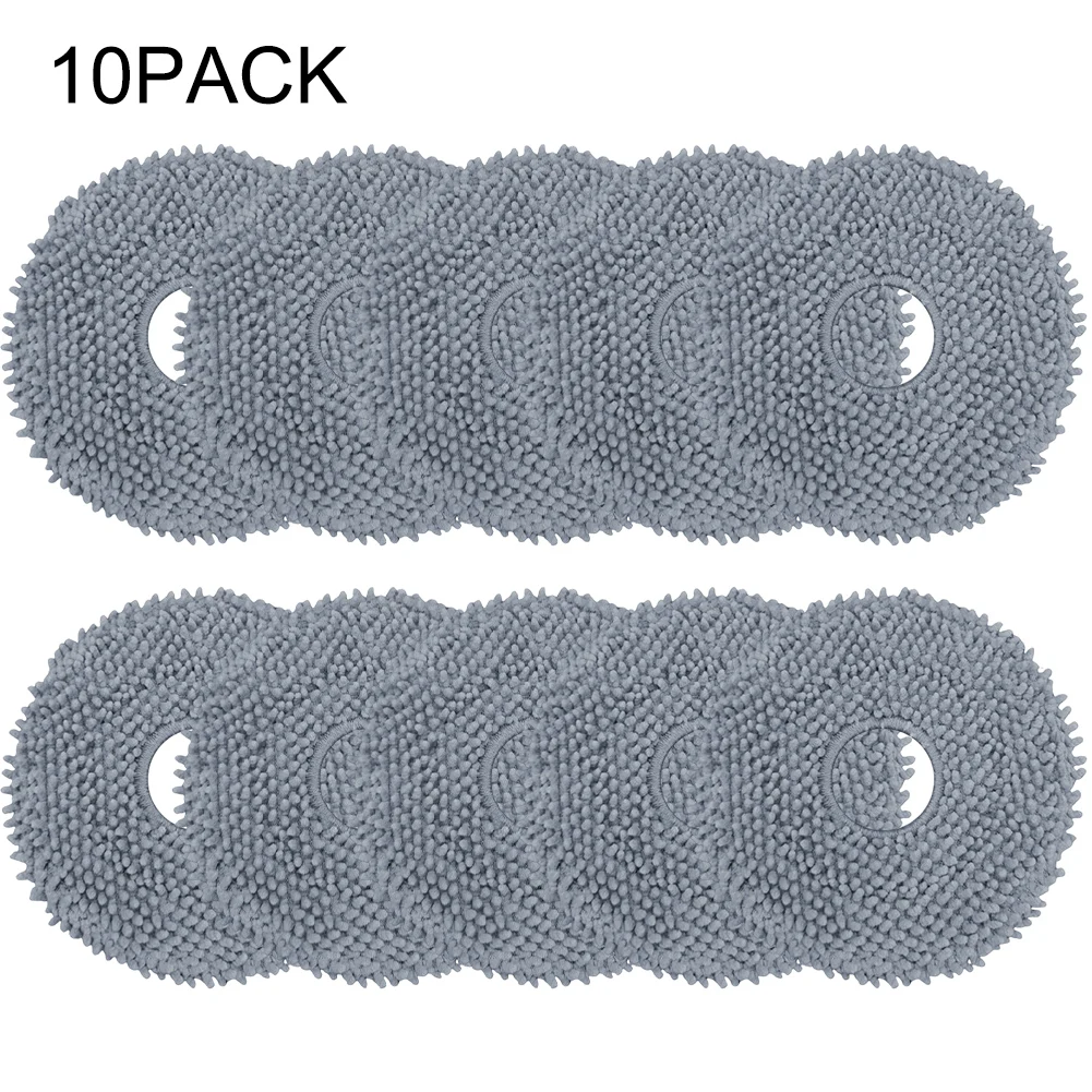 

Сменные салфетки из микрофибры для швабр Tapo RVA310, RV50 Pro, Omni RV50, многоразовые, моющиеся, 4 или 10 штук