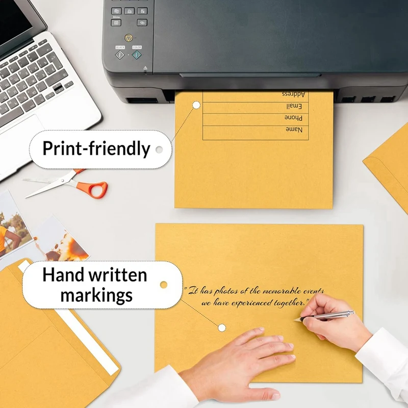 9x12inch Envelopes Self-Seal Catalog Mailing Envelopes -100 Count, Ultra Strong Quick-Seal, Manila Envelopes Envelopes
