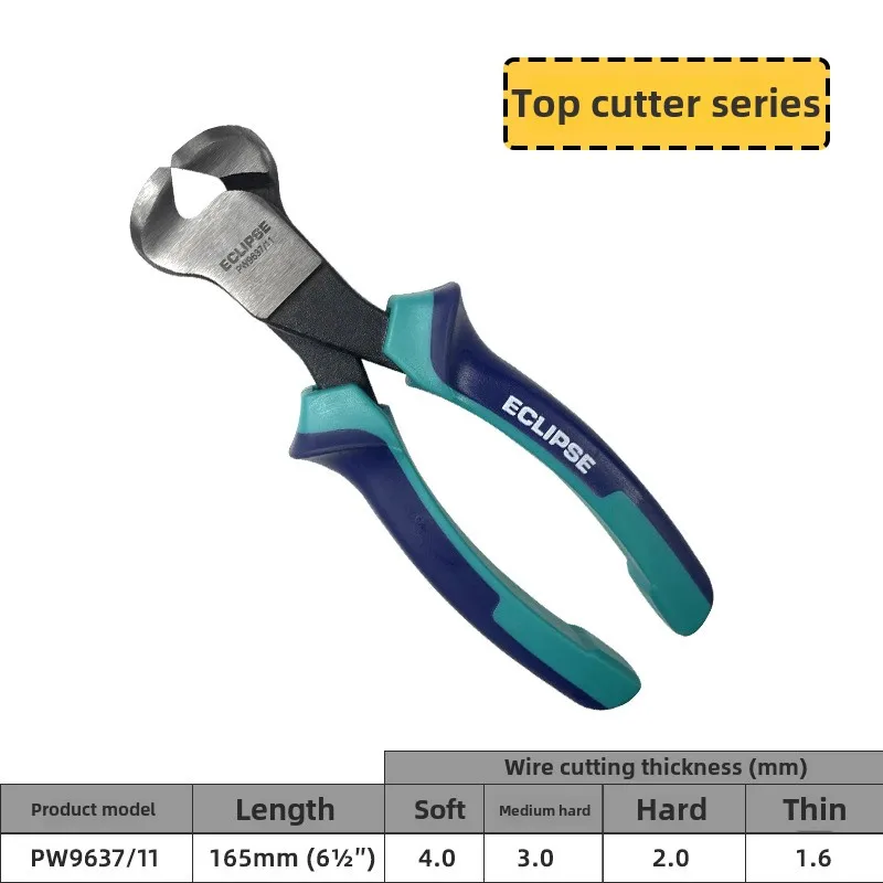 Alicate de corte superior ECLIPSE do Reino Unido, extrator de unhas, faca a laser, braçadeira de molde PW9637, ferramenta importada