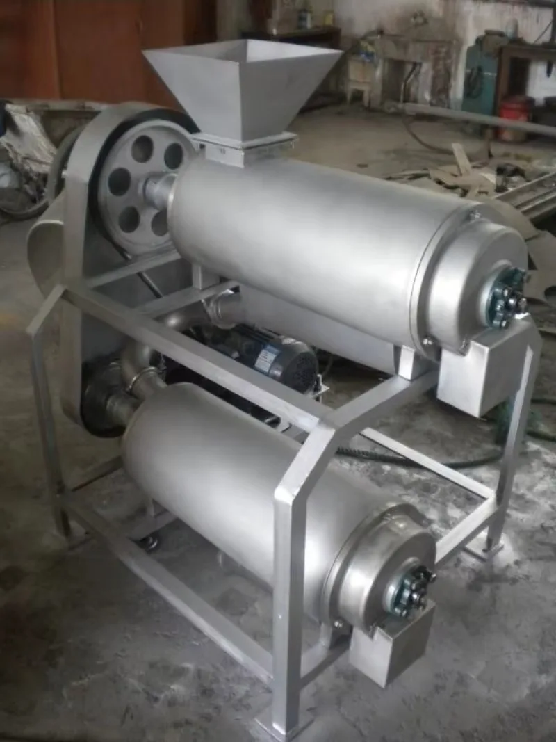 Custom made Factory Stainless Steel Tomato Paste Processing Machine mango Pulper Pulping Equipment