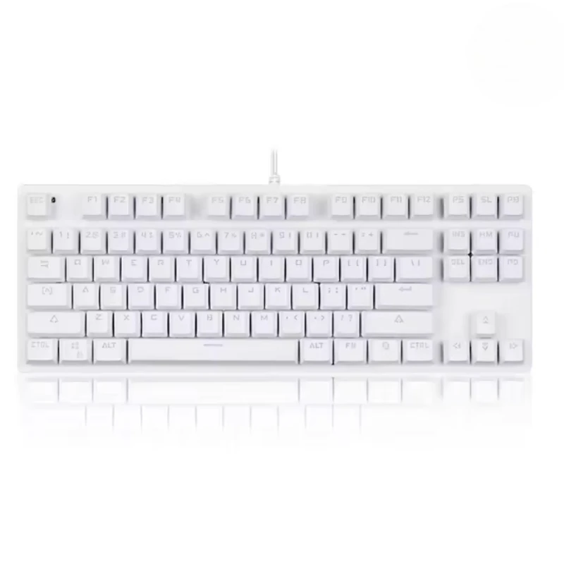 87 Key Mechanical Keyboard Blue Axis Wired Office Gaming Computer Mechanical Keyboard E-sports Keyboard