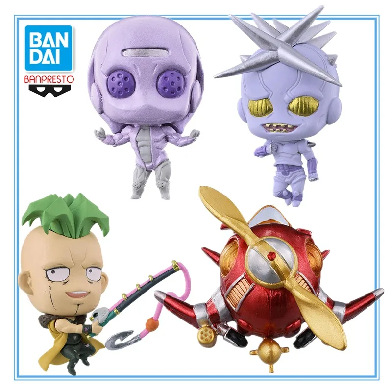 

In Stock Original BANDAI Banpresto WCF JoJo's Bizarre Adventure Pesci The 7th Round Anime Character Model Collection Toys Gifts