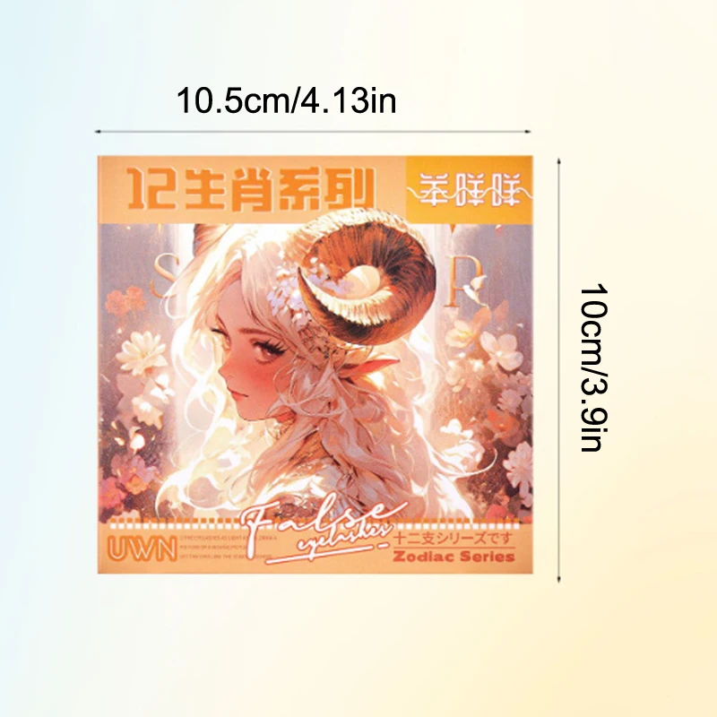 12 séries do zodíaco sem cola cílios postiços autoadesivos cílios postiços diy segmentados cílios postiços