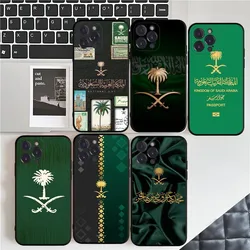 Kingdom Of Saudi Arabia Flag Phone Case For iPhone 15 14 11 12 13 Mini Pro XS Max Cover 6 7 8 Plus X XR SE 2020 Funda Shell