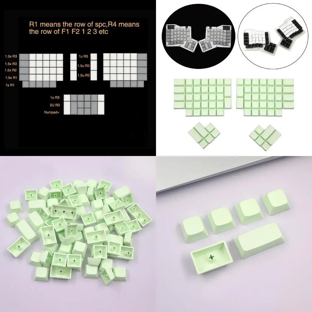 

76 for Key Not Engraving Blank Keycap XDA Profile for Ergodox SMechanical Keyboa