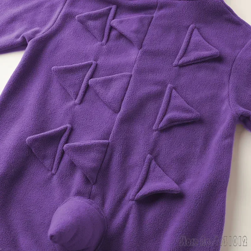 Child Pokemon Costume Kids Clothes Cosplay Christmas Gift Boys Gengar Onesie Kigurumis Full Body Pijama Anime One-Piece Pajamas