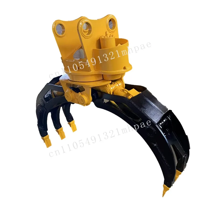 

GJEM High Quality Excavator Accessories 360 Degree Rotating Log Grab 4-40 Ton Excavator