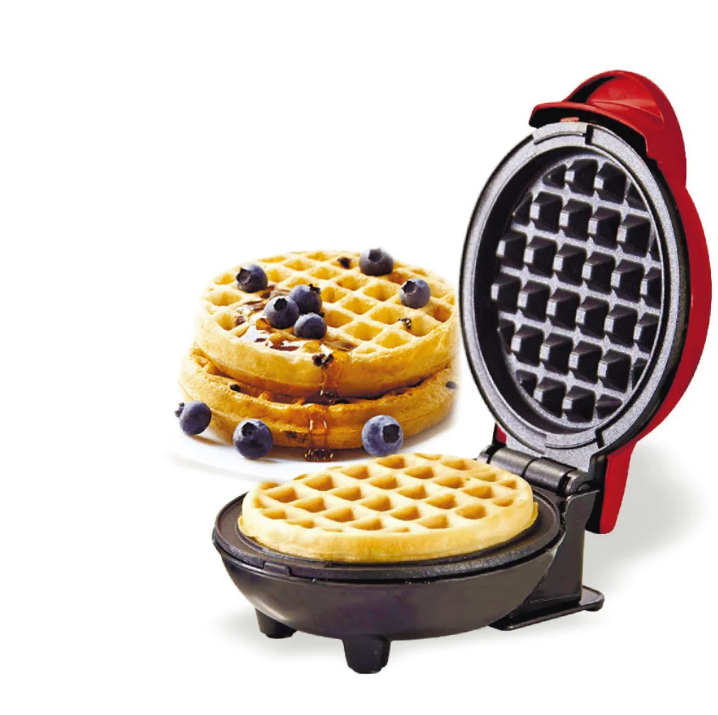 

Mini Waffle Maker Detachable Breakfast Sandwich Maker Toaster 3 in 1 Non Stick Sandwich Maker
