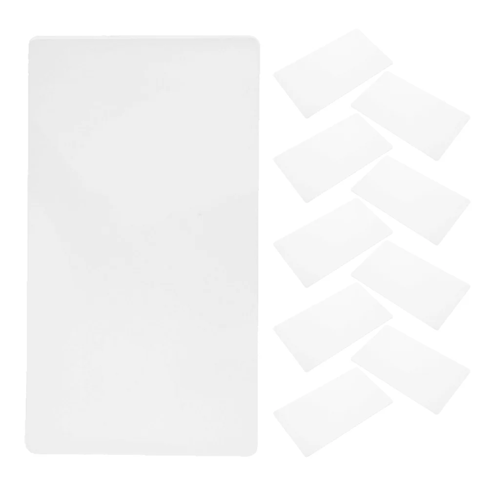 

10 Pcs Board 3d Pen Drawing Tool Convenient Mat Printing Paper Templates Pvc