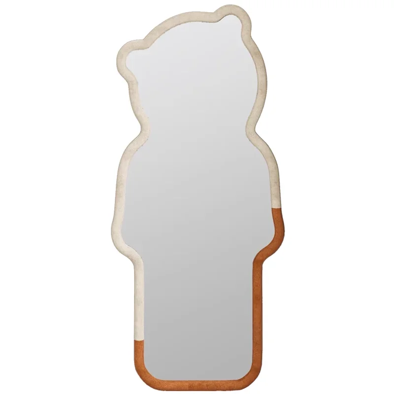 

For Kawaii Cute Full Body Mirror Standing Nordic Long Luxury Funky Full Length Mirror Beauty Salon Espelho Household Goods