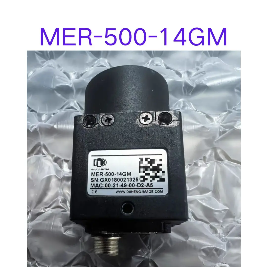 Used MER-500-14GM industrial camera test OK