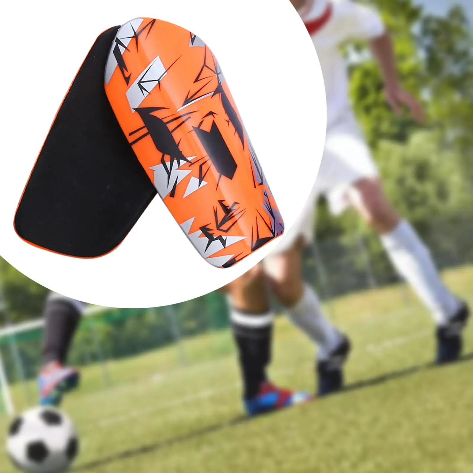 3x 2x Soccer Shin Guards Shin Pads Shank Board Leg Protection for Outdoor view 6