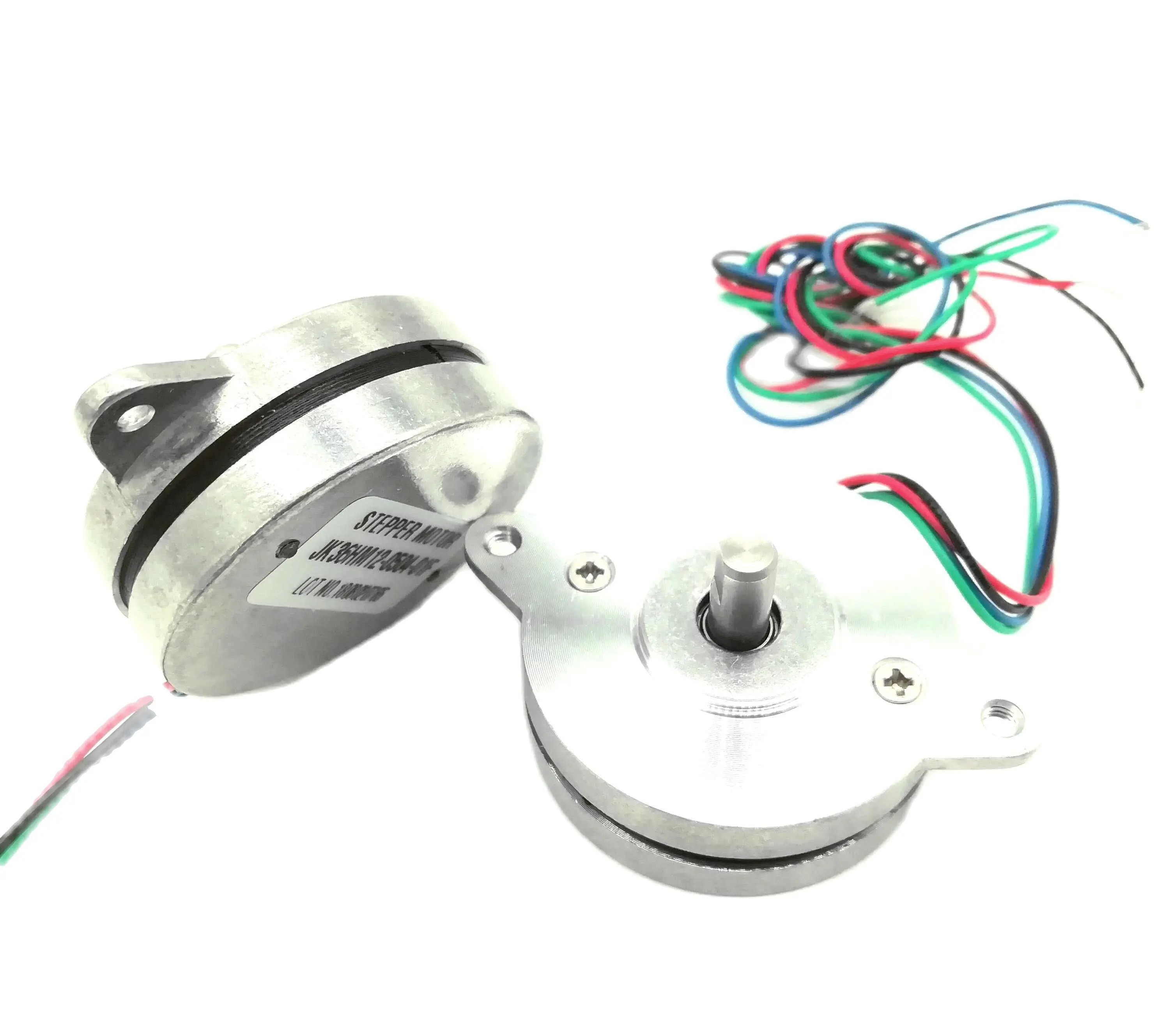 2pcs/lot NEMA14 Ultra Thin Stepper Motor 12mm Thickness for PTZ Camera Hybrid 0.9 Degree 0.5A