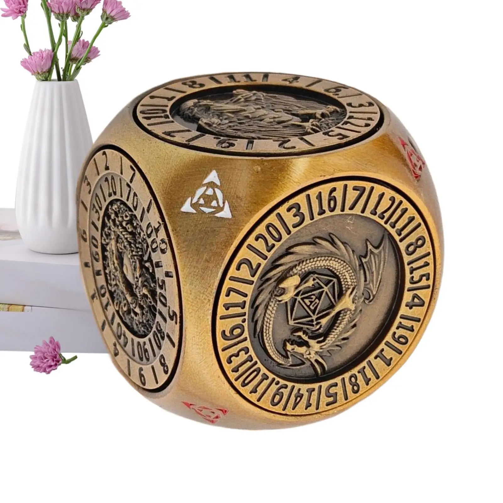 

Настольные игровые кости, 6-сторонние металлические вечеринки, игровой набор вращающихся кубиков, портативные принадлежности для сбора развлечений, соревнований, отдыха