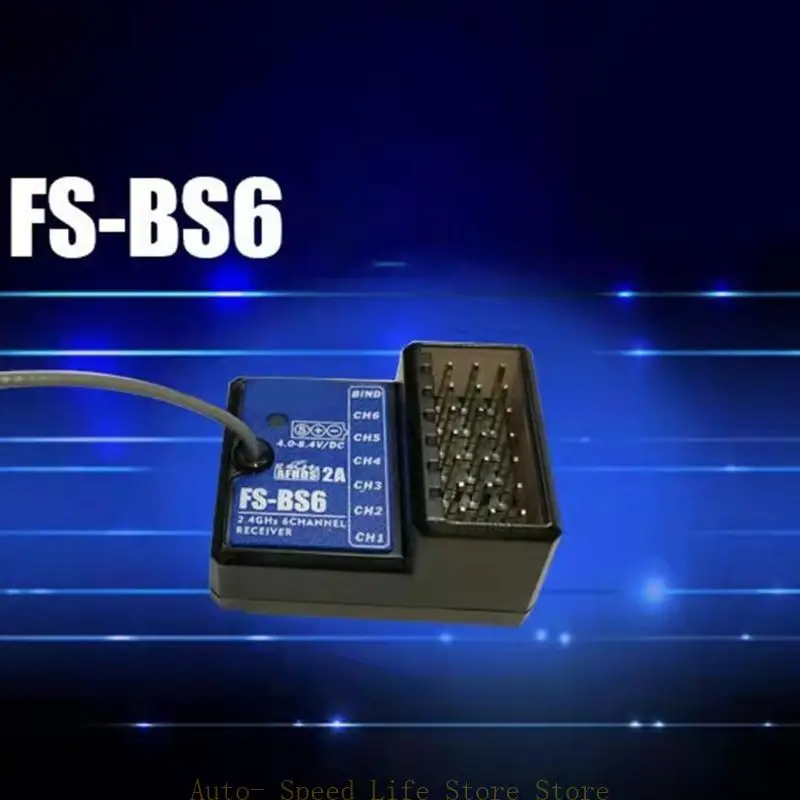 02DA Lightweight 6 Channel FS-BS6 Mini Receiver for Flysky GT2E GT2G GT2F IT4S GT5