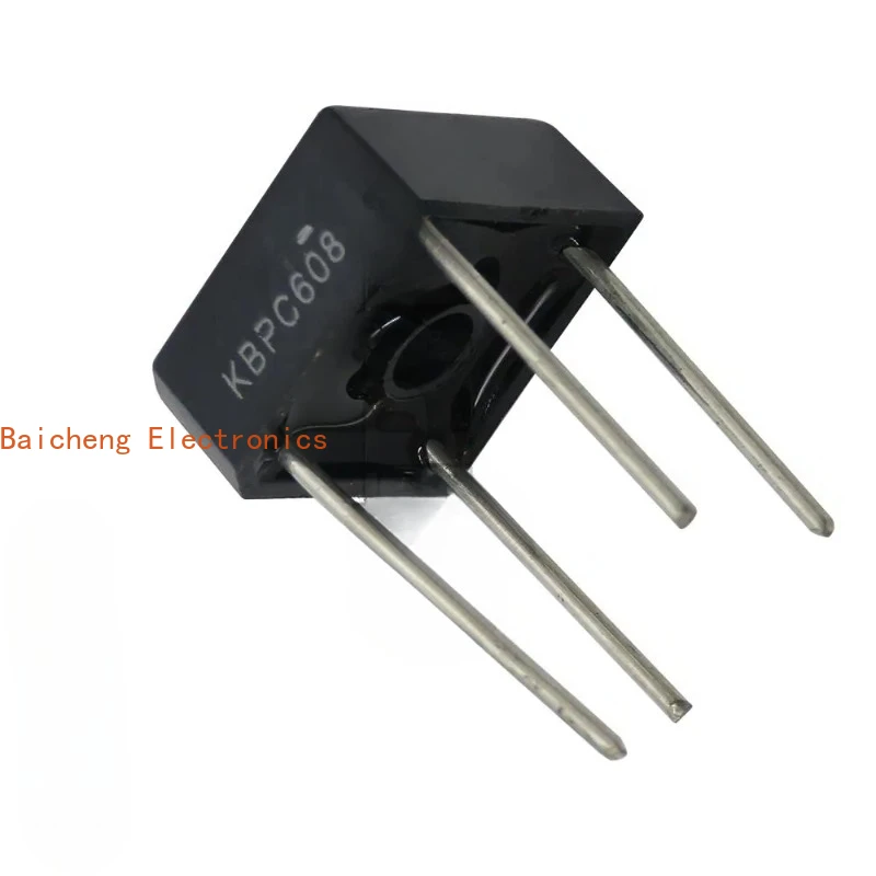 Image 3: Redresseur de pont à diodes KBPC608 800V 6A, 10 pièces