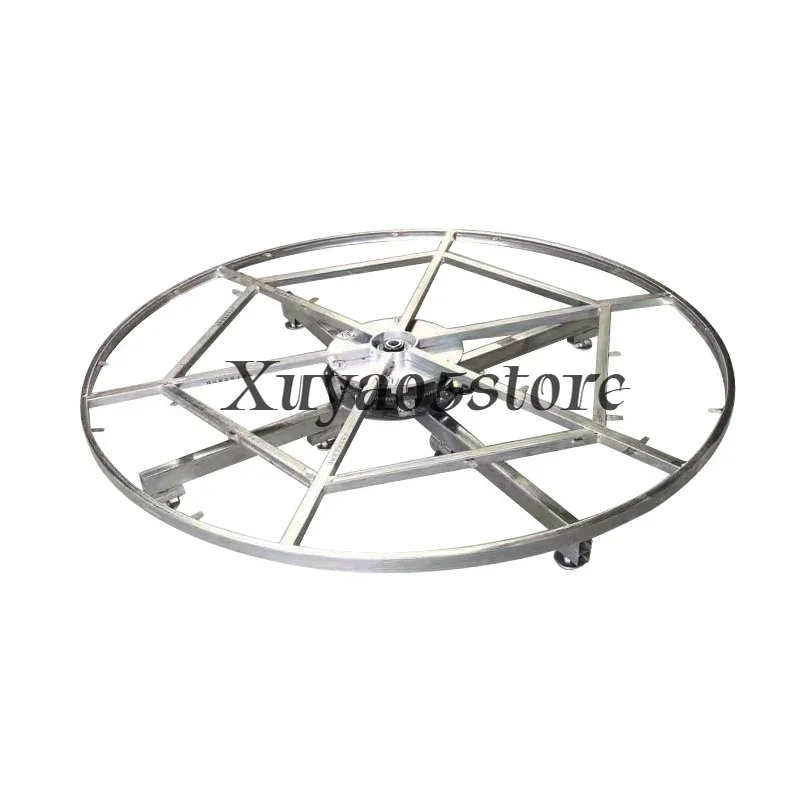 Electric remote control stage turntable industrial display speed adjustable steel frame rotating base display stand