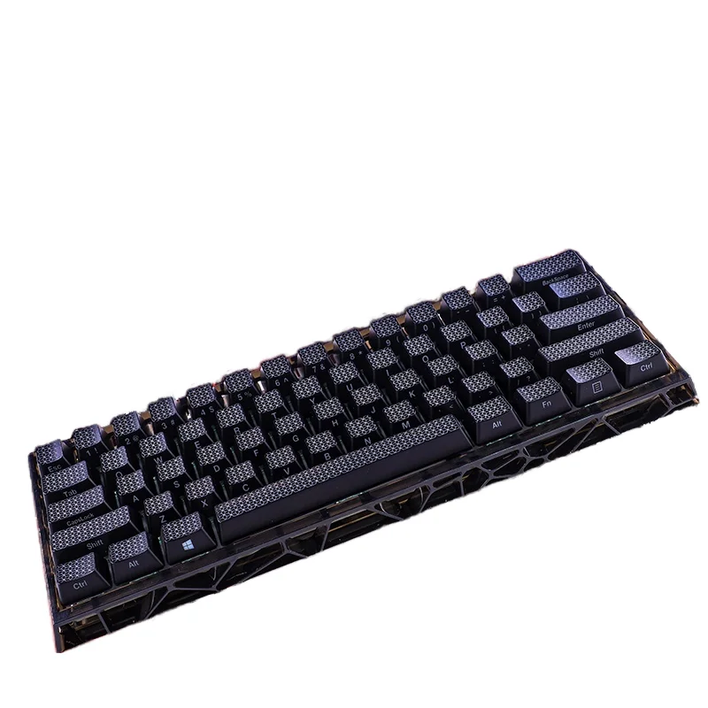 DIY Magnetic Keyboard Mouse Combos IP66 Type-C with Punk Style 61 Keys Mechanical Gaming Keyboard for Laptop