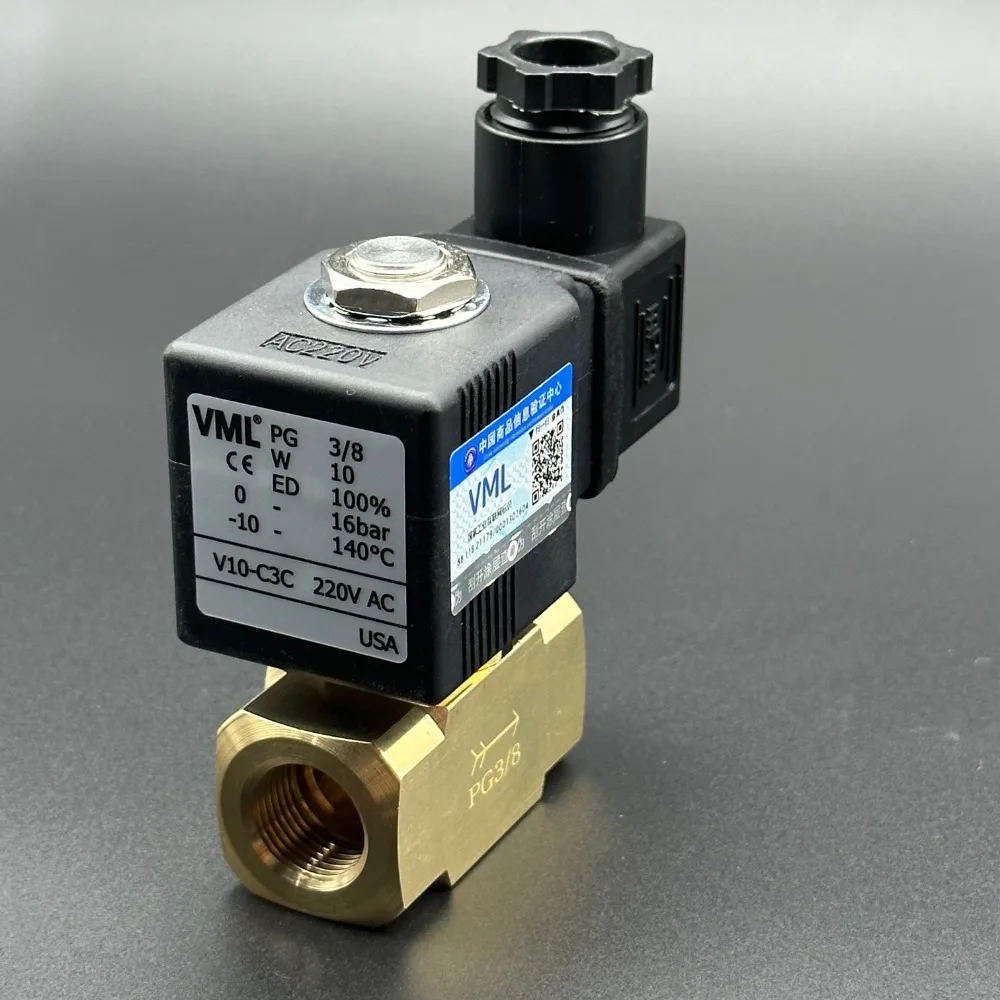 Twin Screw Granulator, Extruder, Three Points Four Points Solenoid Valve PG3/8 1/2 V10-C3C 220V