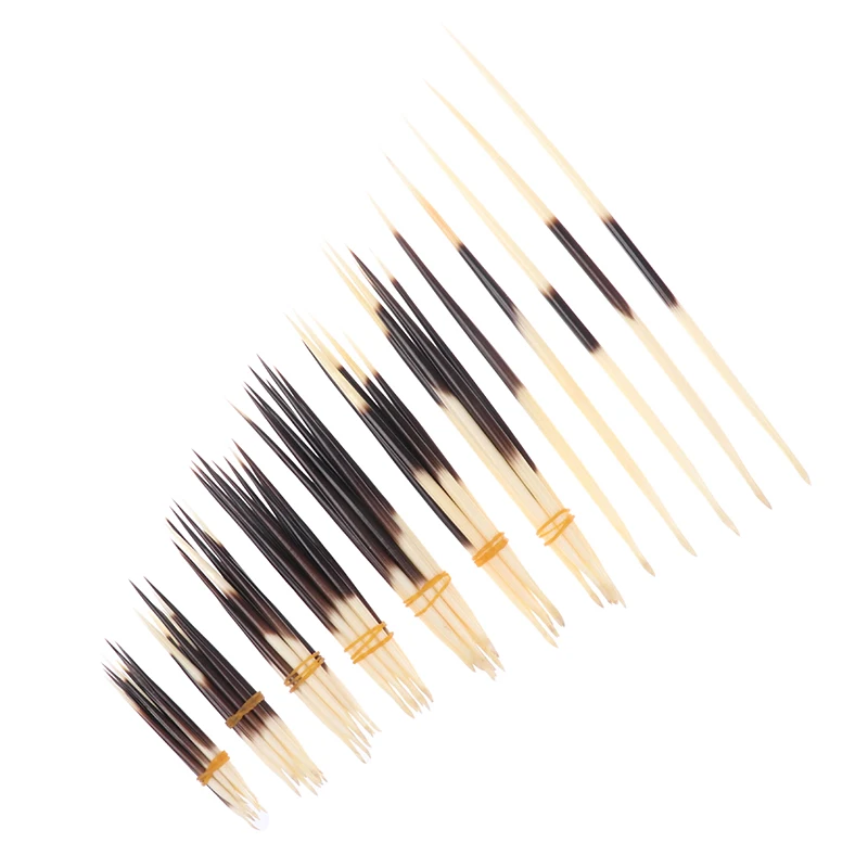 

Hot Sale Porcupine Quills Hair Stick Fishing Buoy DIY Natural Bone Jewelry Hairpin Indian Crafts Accessories