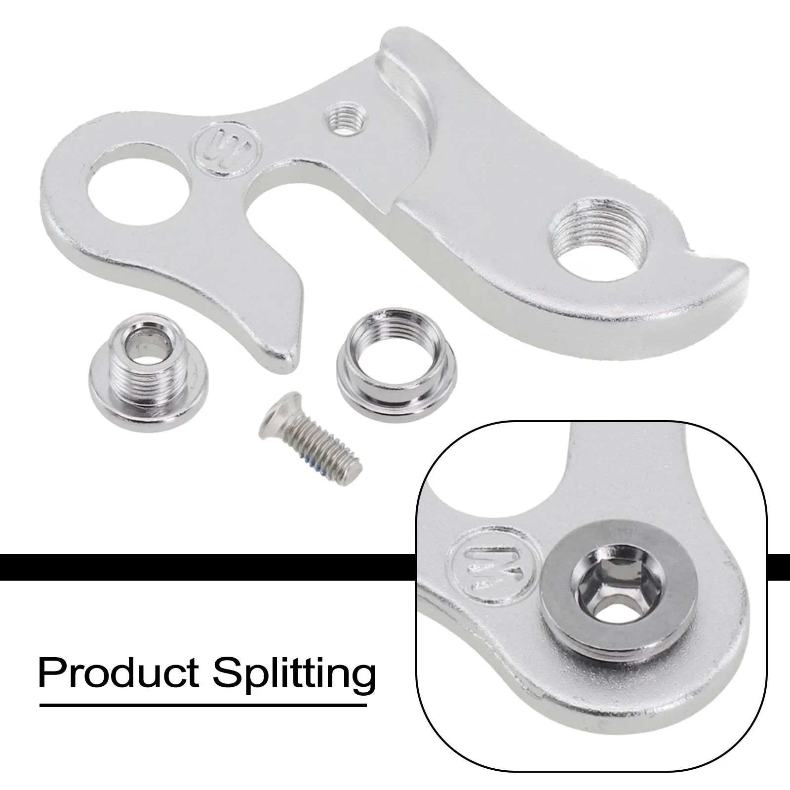 Stylish CNC Made Bicycle Rear Gear Hanger in Aluminum Compatible with All For XDS Daily Models from 200 to 700