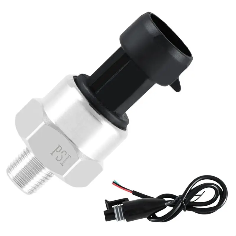 

ABRE-150 PSI Pressure Transducer Sensor With Connector Harness,1/8In NPT Thread Stainless Steel Pressure Transmitter For Oil