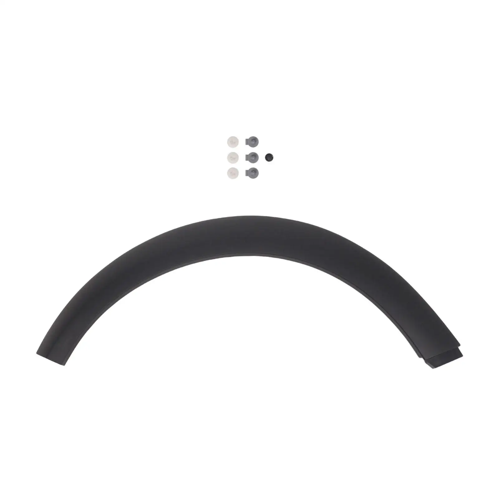 Wheel Arch Cover Trim Wheel Eyebrow Protector 51131505869 Black Easy Installation Mud Flaps Side Mudguard for Conv. R52