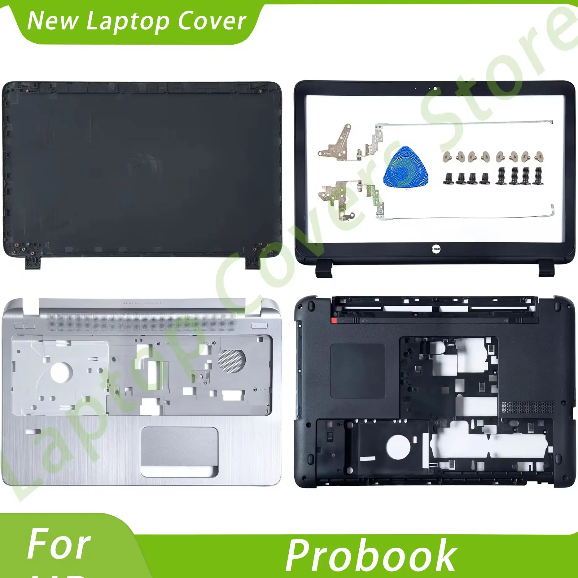 

New For Probook 450 G2 455 G2 Covers LCD Back Cover Rear Top Front Bezel Hinges Hingcover Bottom Case Replace