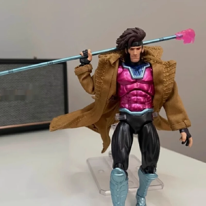 Neue Ct Gambit Actionfigur Mafex 131 X-Men The Mutant Called Anime Figur Ko Statue Dekoration Modell Individuelles Geschenk