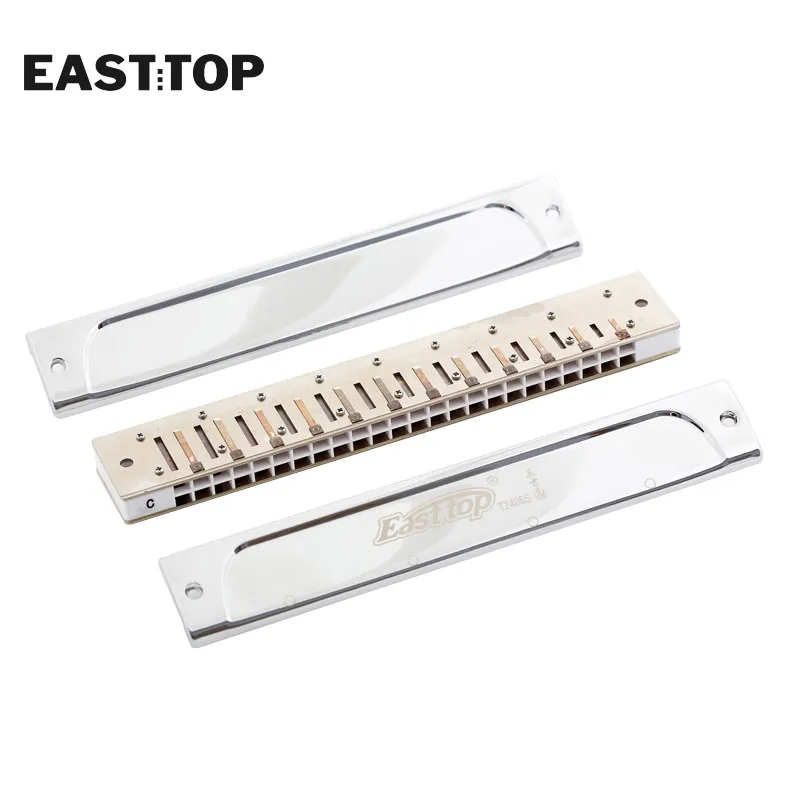 EASTTOP T2406S гармоника Tremolo с 24 отверстиями, профессиональный ротовой орган Tremolo для взрослых, профессионалов и студентов