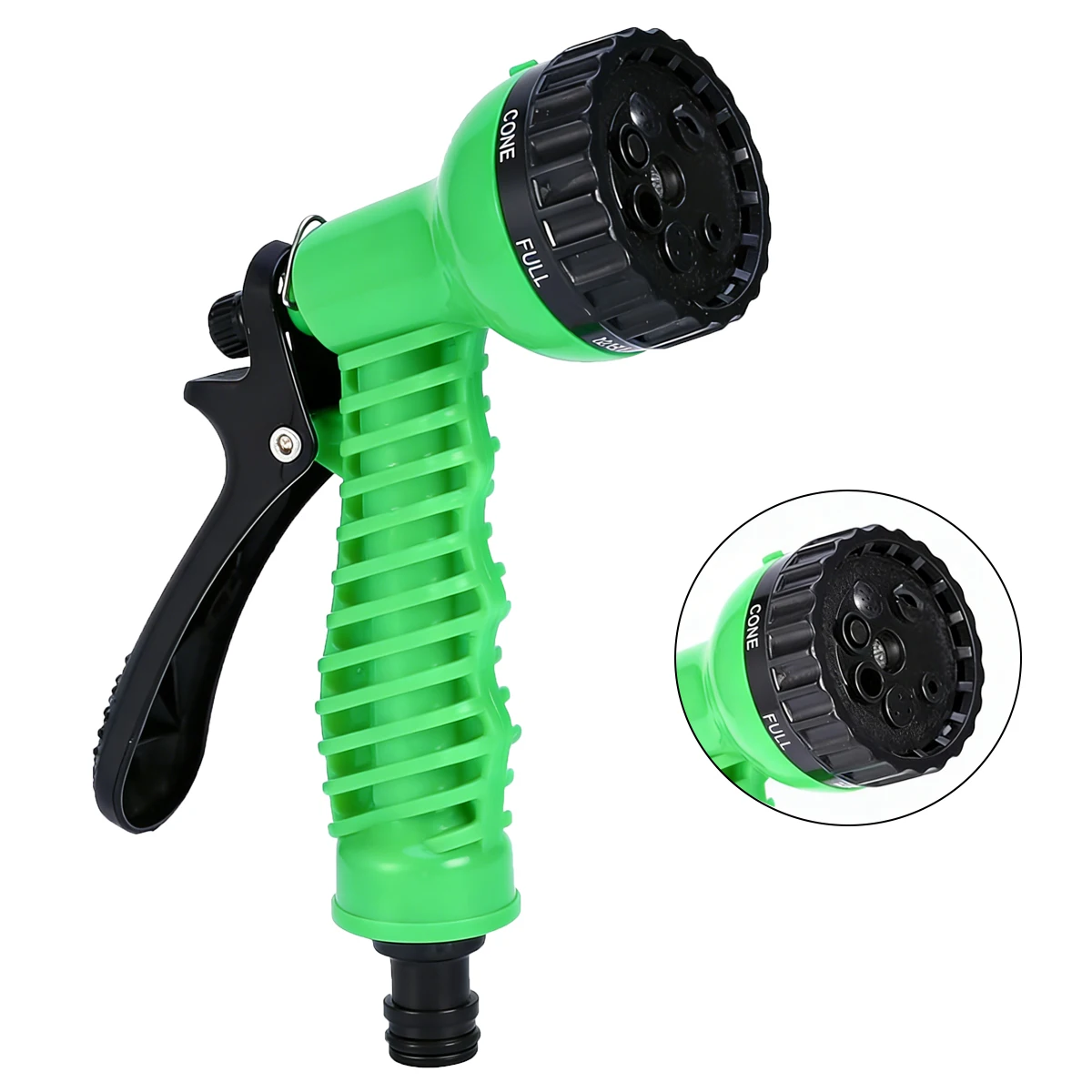 High Pressure Multifunctional Water Spray Gun, 7 Adjustable Modes,  Hose Nozzle Attachments, Garden Irrigation Accessories