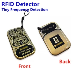 New Tiny LF/HF Frequency Detection Card Proxgrind RFID Field Detector Keychain Mobile Phone Pendant IC ID Access Control System