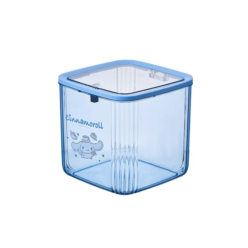 Avant-garde cartoon print desk storage box cute pattern mini desk trash can pen holder storage box ladies office dormitory gift view 5