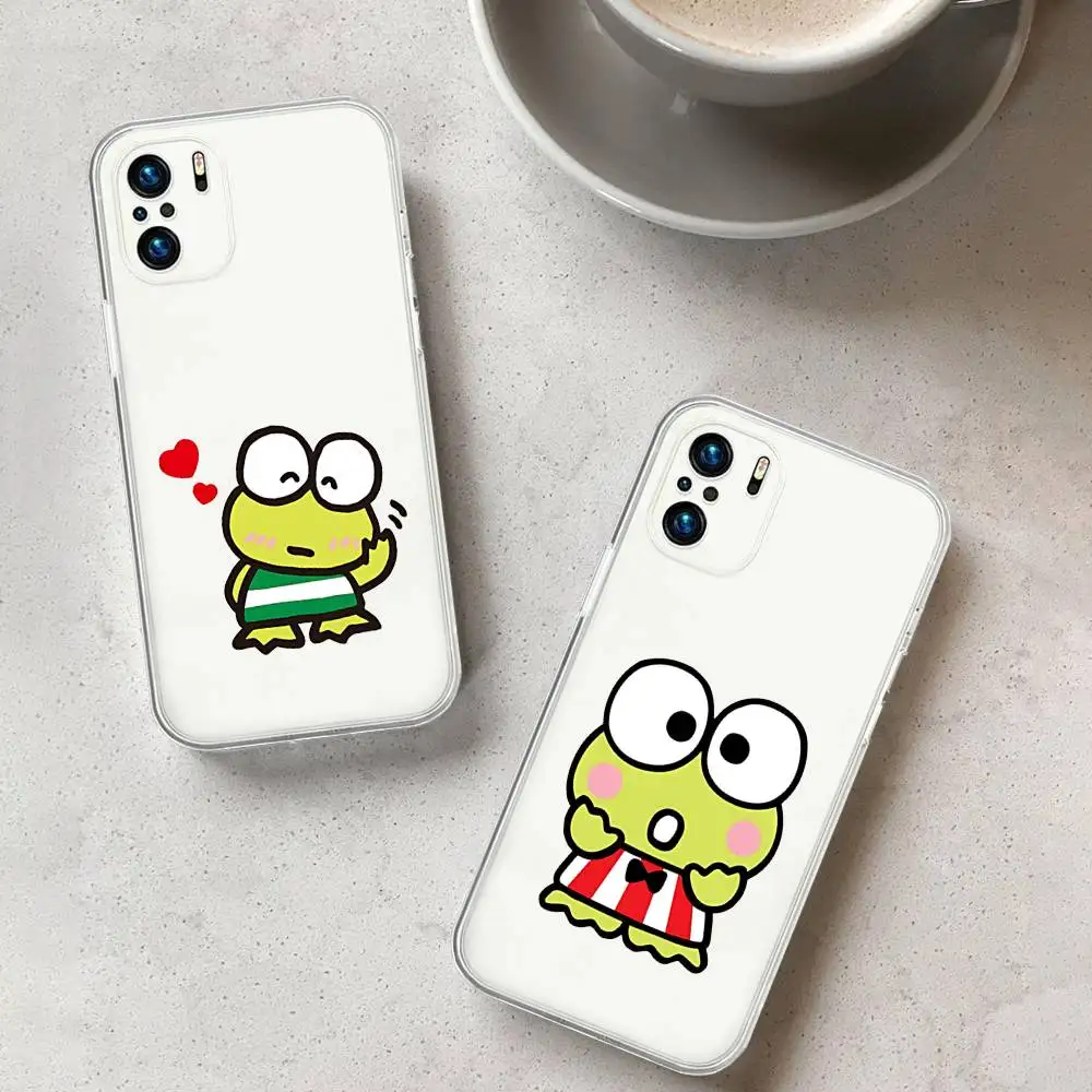 Custodia per telefono K-Keroppis per Xiaomi Mi 14 13 Pro Cover posteriore ultra trasparente per Xiomi Xiaomi 14 13P Guscio trasparente