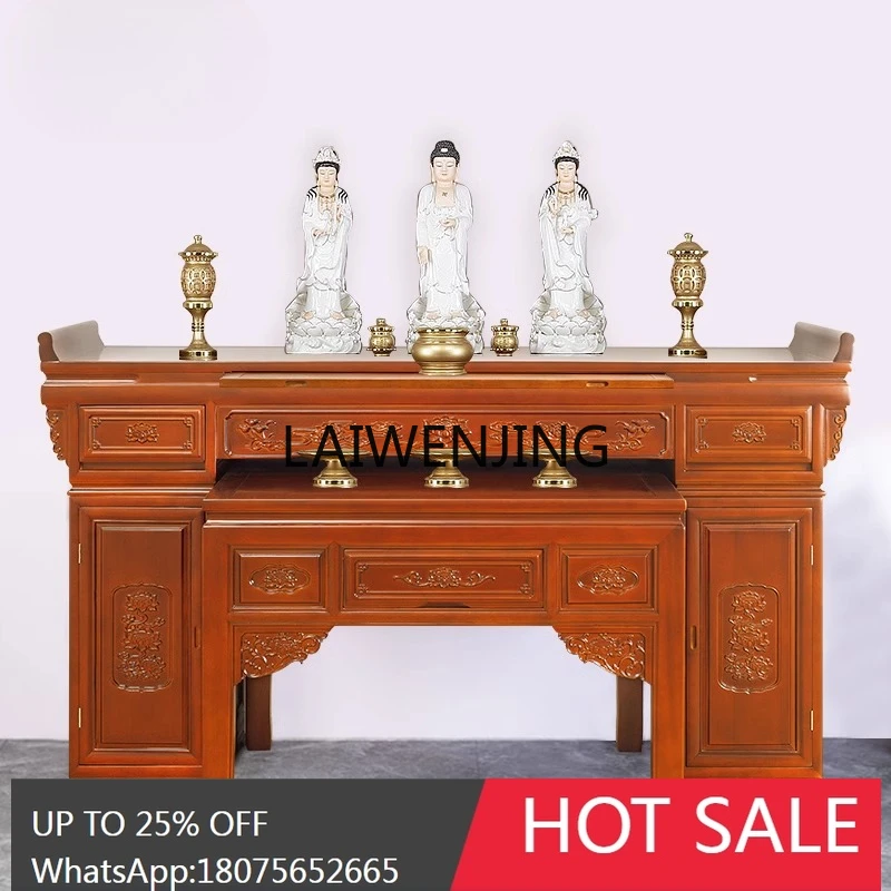 

SGF table incense case Buddha platform home modern simple Chinese solid wood