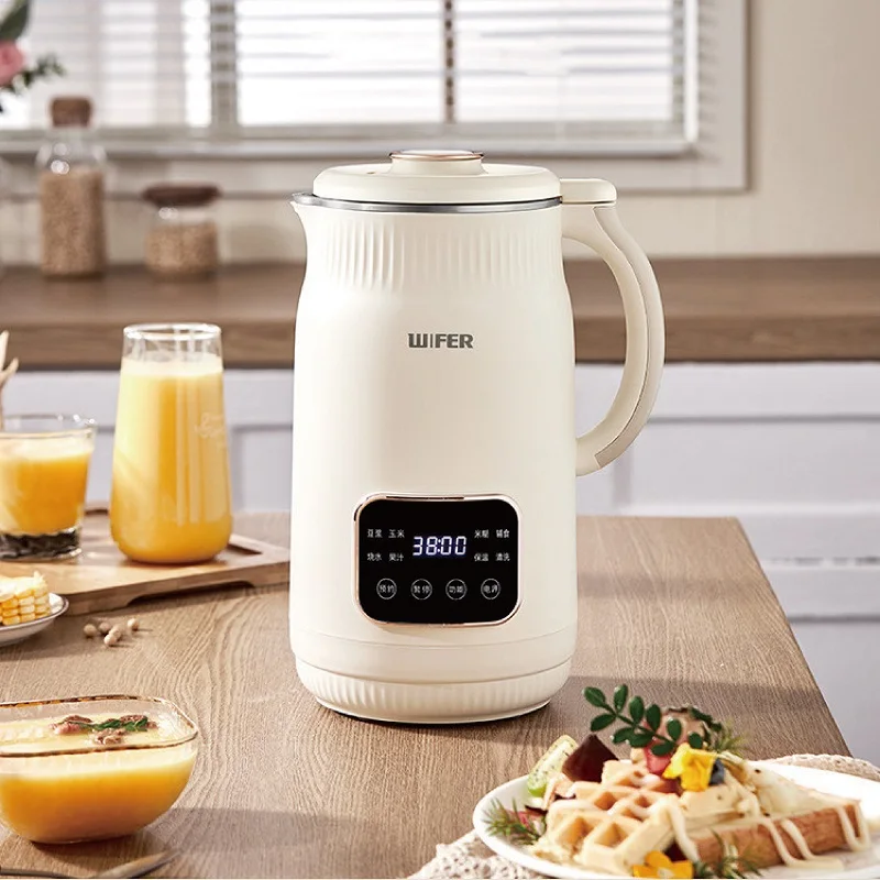 1.5L Soymilk Maker Electric Juicer 12 Hour Appointment Rice Paste Machine Rapid Heating Food Wall Breaker Automatic Keep Warm
