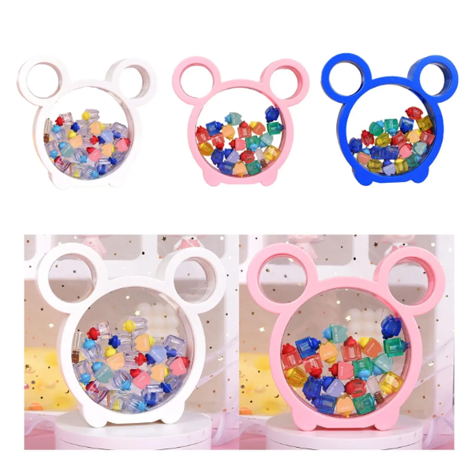 Scatola per la raccolta di scatole per denti Scatola commemorativa per la prima collezione di ricordi portatili carini per bambini Bomboniere per ragazzi e ragazze Memoria per bambini