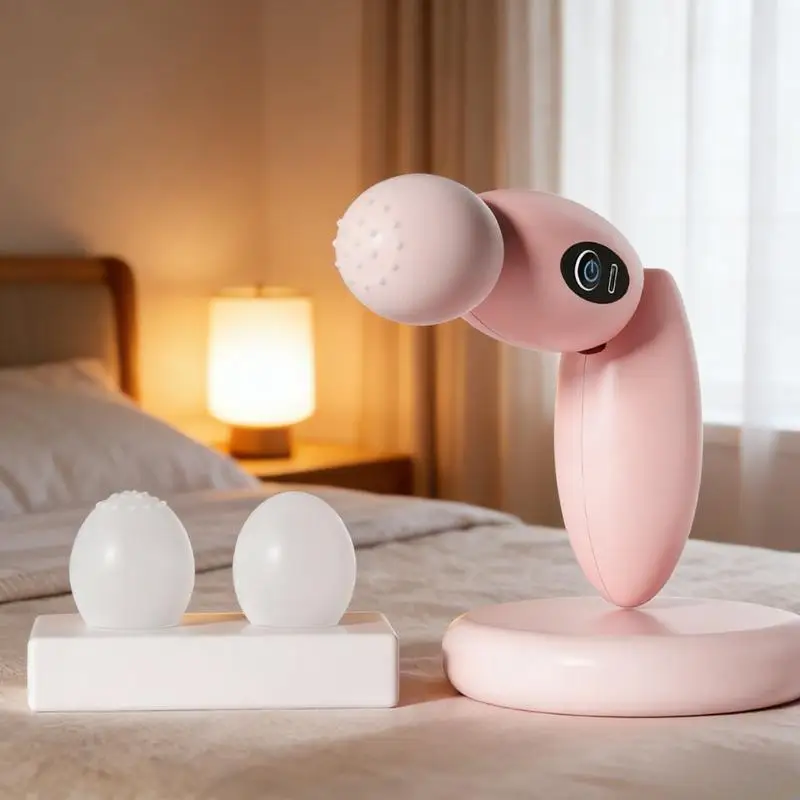 Portable Muscle Fascia Massager Fitness Muscle Relaxation Vibration Massage Machine Electric Cervical Massager