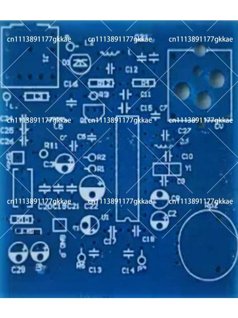 BA1404 FM Stereo Transmitter Module with Plug-in Microphone, DIY Radio Broadcast Board for Electronics Projects