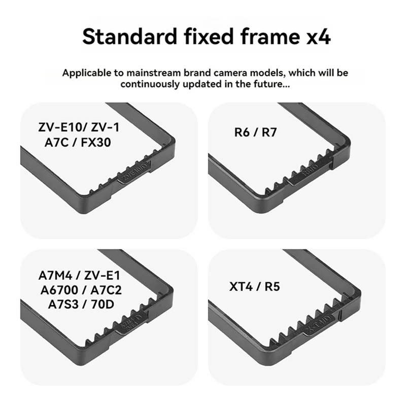 Cr02 Camera Cooling Fan Camera Cooler Radiator For Sony Canon FUJI ZV-E1/A6700/A7C2/R5/R6/R7/70D/XT4 Cooling System