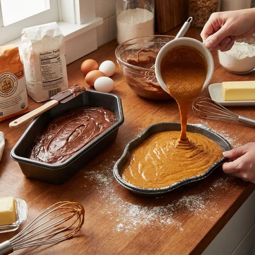 Non-stick Halloween Baking Cake Mold Carbon Steel Easy Release Santa Claus Baking Tray Creative Baking Pan Home Kitchen