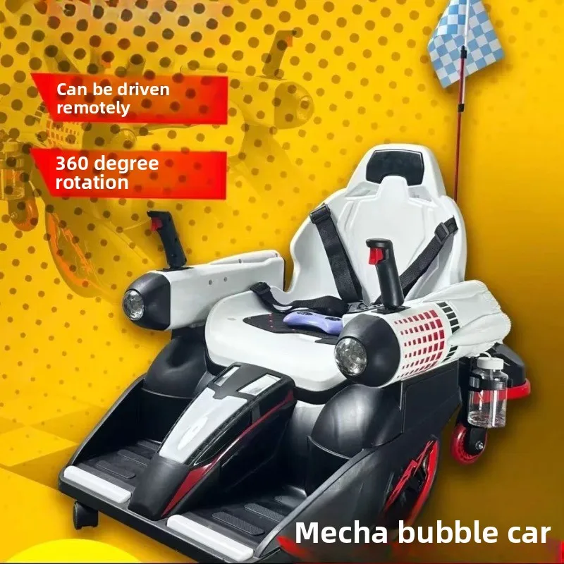 عربات الفقاعات المشتركة والأكشاك في البلازاس ذات المناظر الطبيعية الخلابة ومراكز التسوق