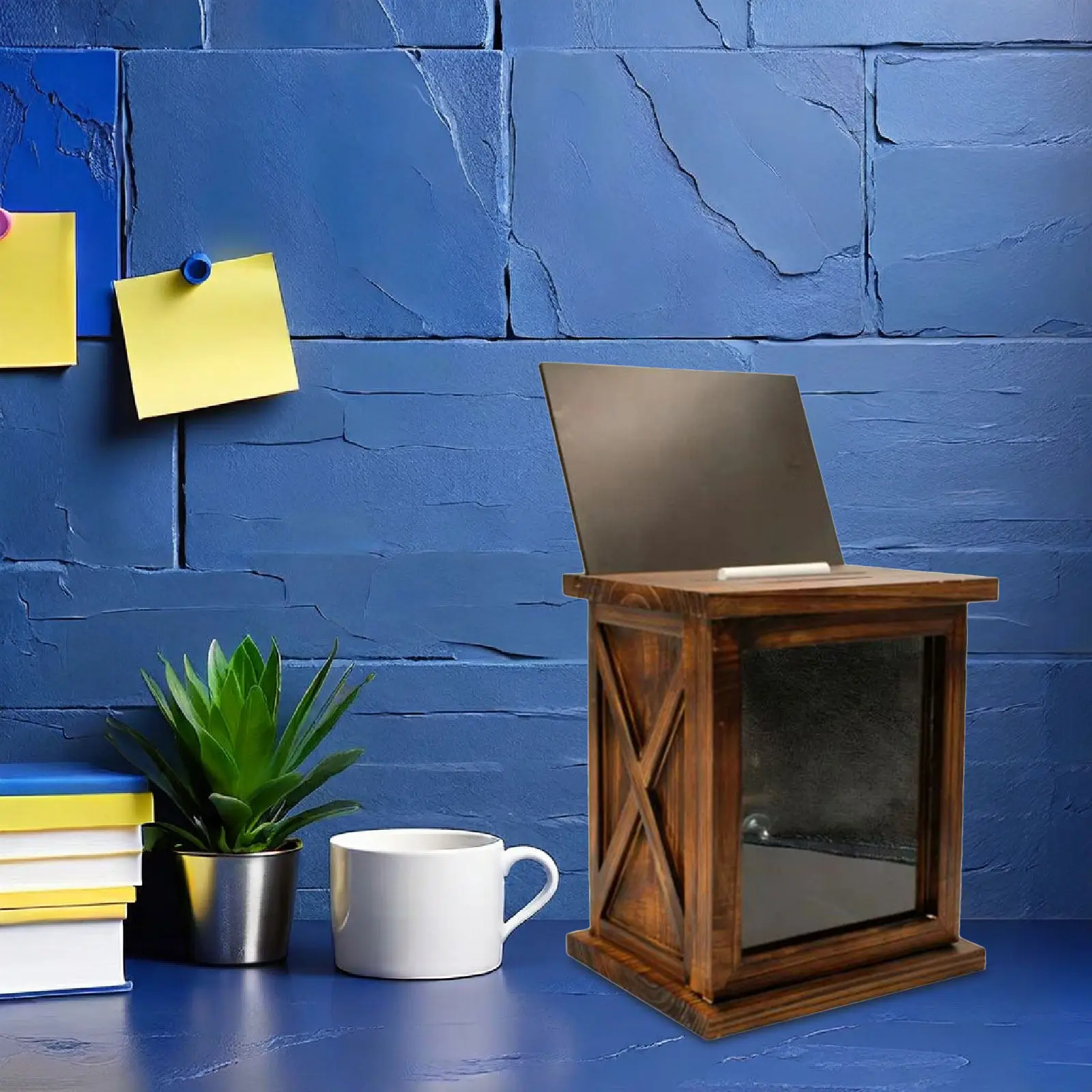 

Деревянная копилка для монет, винтажная коробка для накоплений, уникальная коробка для хранения денег с окошком для наличных, для детей, мальчиков и девочек.