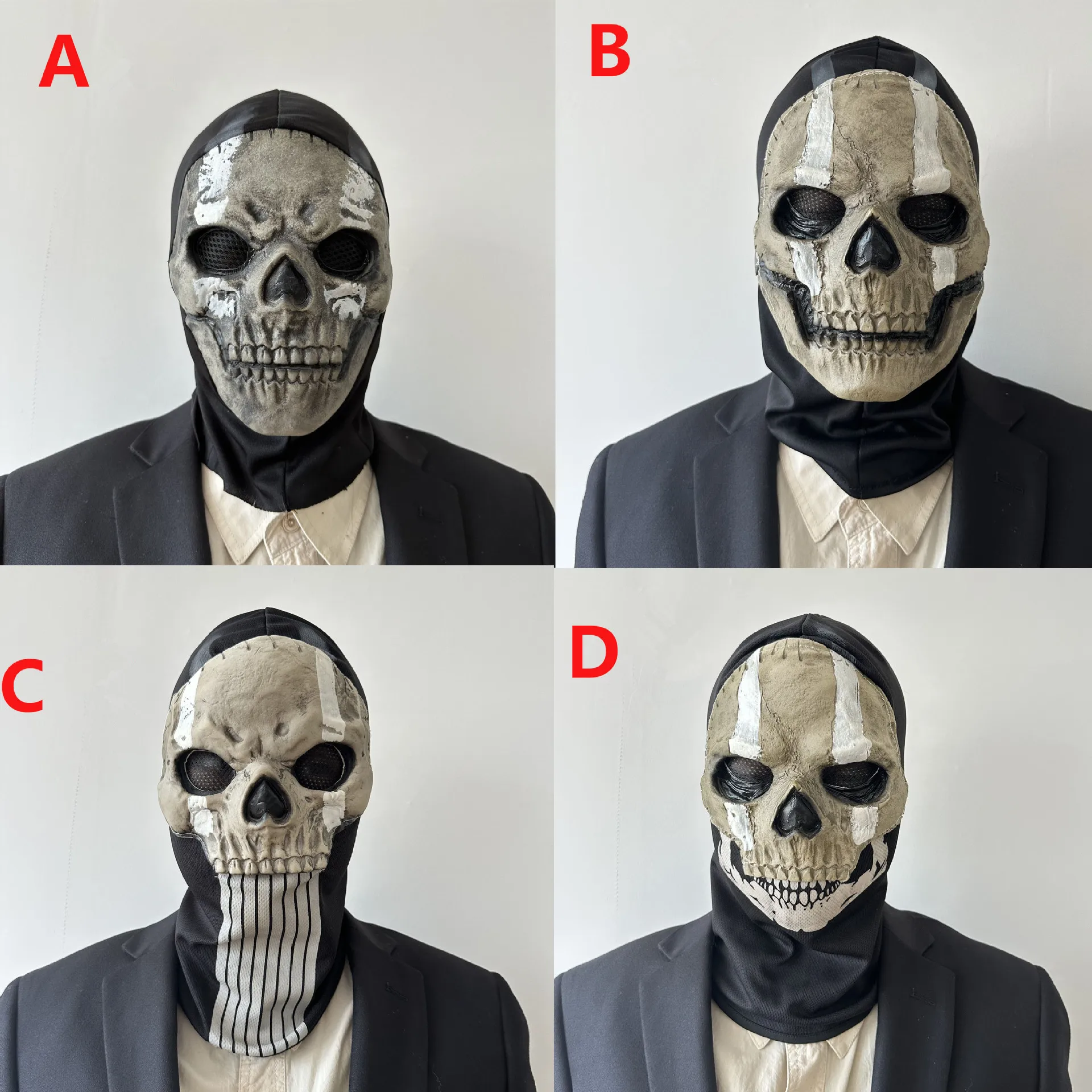 Ghost Mask 2023 Cosplay Airsoft Tactical Skull Full Mask