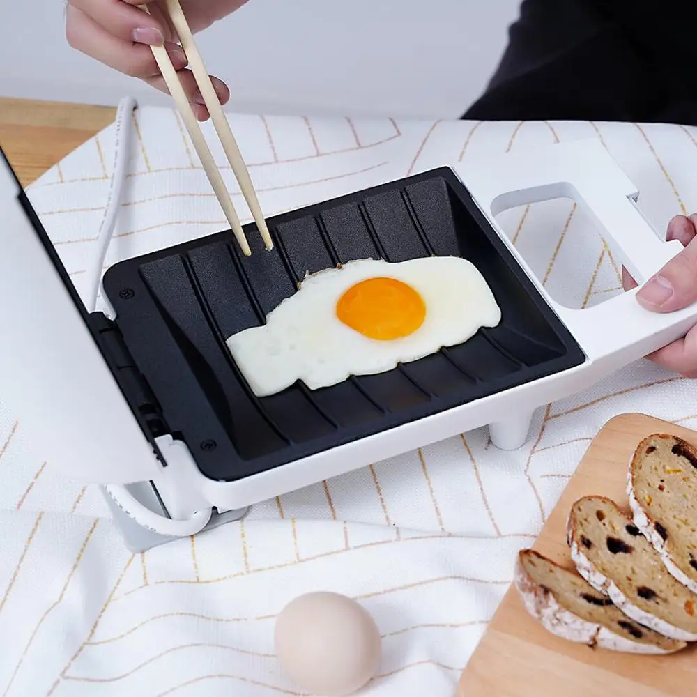 Imagem -03 - Youpin Pinlo-mini Máquina de Sanduíche para Cozinha Máquina de Pão para Café da Manhã Torradeira Fritadeira Eletrodomésticos