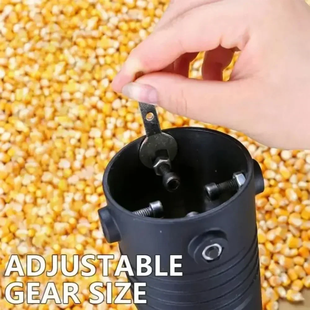 Portable Fully Automatic Corn Thresher Electric Grain Peeler Separator Small Agricultural Tool for Efficient Corn Processing