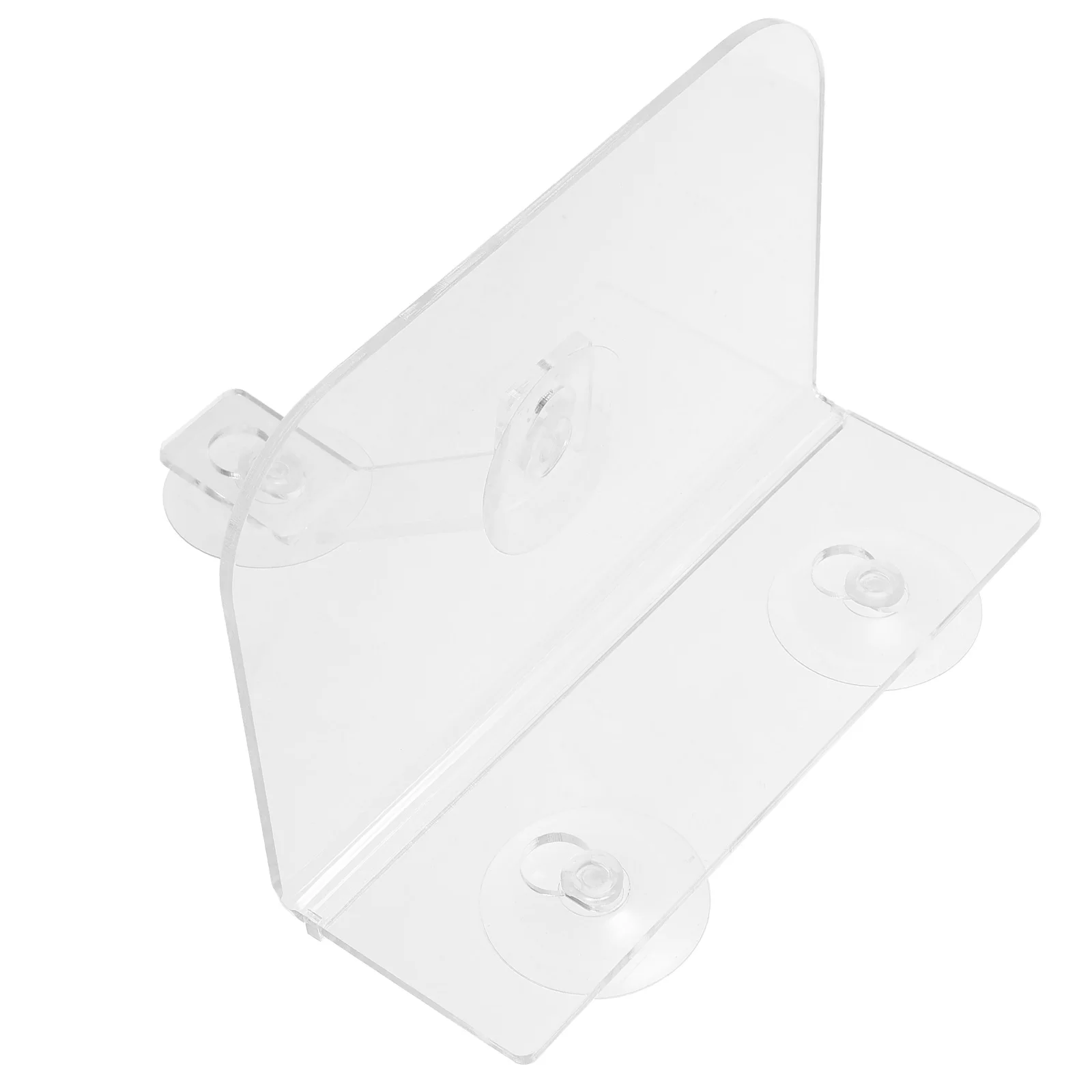 

Transparent Acrylic Wall Hang Clear Stand Indoor Wallmounted Shelves Bathroom Plant Floating Storage Rack Display