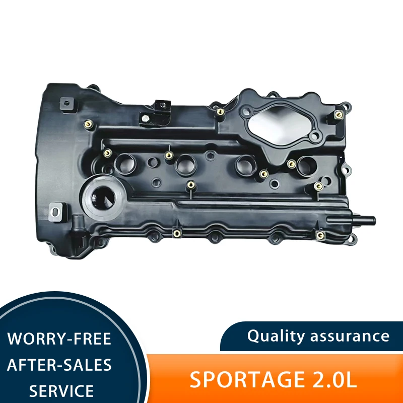 Engine Valve Cover 22410-2G710 PA66 Plastic Cylinder Head Cap Fit for Kia Sportage SL 2.0L 2012-2016 Auto Parts
